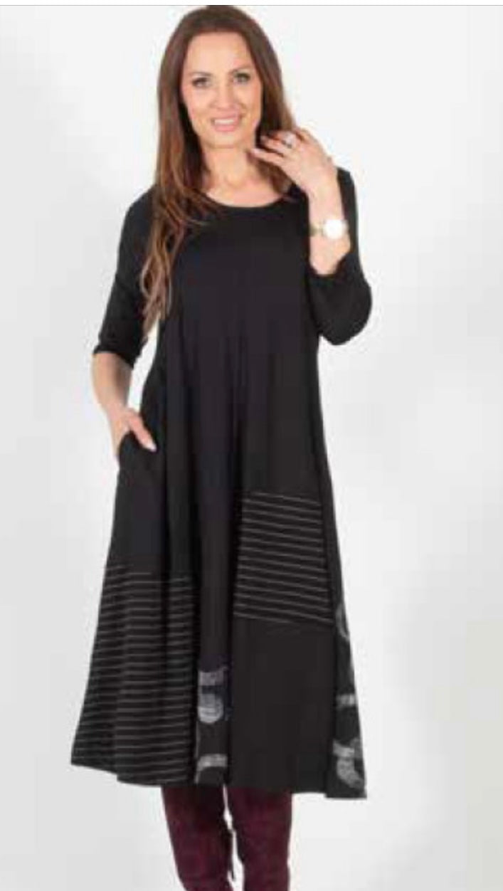 Pure 3/4 Sleeve Dress