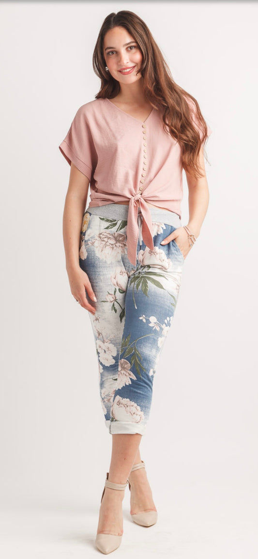 Floral Stretch Pant